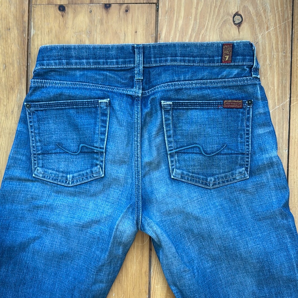 7 for all Mankind jeans; boot cut